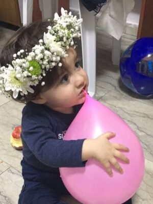 זר לראש לילדים "בנימינה" כי הוא פשוט מתוק!